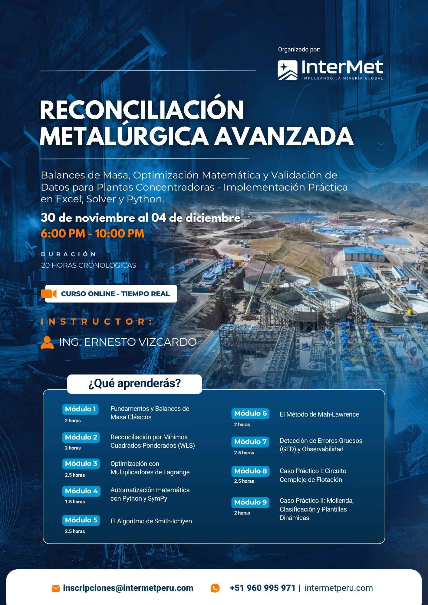 Afiche del Curso